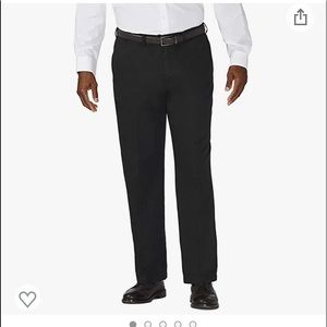 Haggar Men's Work To Weekend No Iron Flat Front Pant Reg. And Big & Tall Sizes